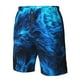 thumbnail image 4 of Fotbe Wolf Trajes de Baño Estampados para Hombre, Shorts de Verano de Secado Rápido, Ropa de Playa, Bañadores-XX-Large, 4 of 6