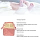 thumbnail image 4 of Baby Diaper Caddy Organizador De Almacenamiento De Guardería Canasta De Almacenamiento De Canasta De Almacenamiento Para Toallitas Para Interiores Al Aire Libre, 4 of 7