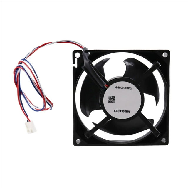 Ventilador de 3 Pines HH0004962A/HH0004140A de 12,5 X 12,5 cm para Refrigerador , Congelador, Silencioso, Repuestos.