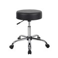 thumbnail image 1 of Nicer Furniture Backless Caressoft Medical Salon Stool - Black, 1 of 1