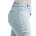 thumbnail image 3 of A3 Denim Women's Plus Size Bermuda Shorts, 11" Inseam, Sizes 16W-26W, 3 of 4