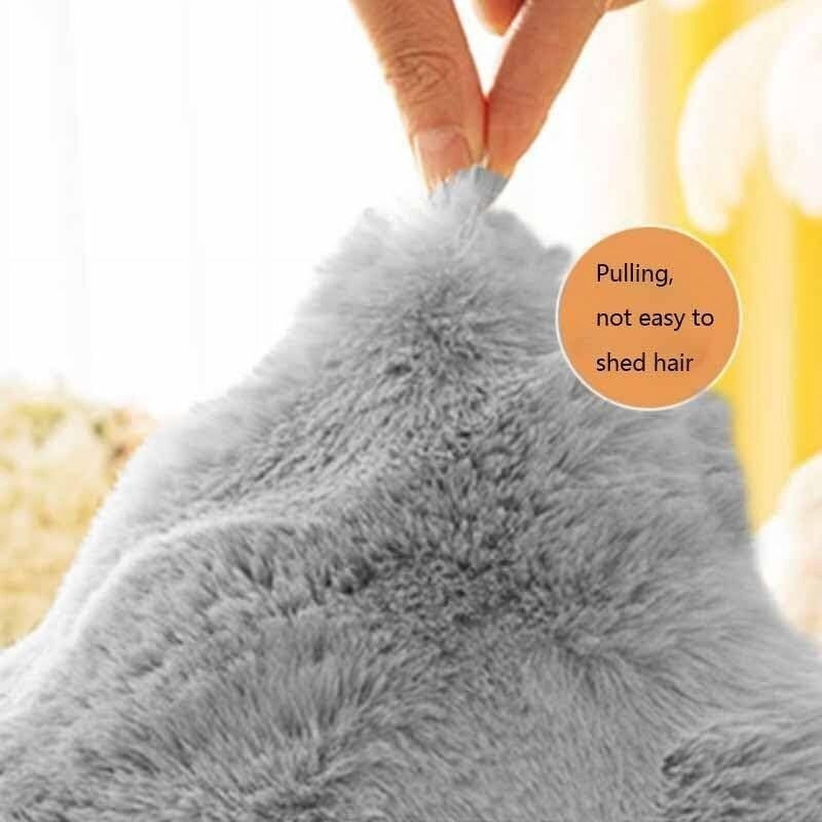 BH-JJSMGS Plush Recliner Slipcovers Recliner Chair Covers Armrest Covers Headrest Cover for Sofa Recliner Protector Couch Sofa Covers, Soft Fuzzy Fluffy Anti-Slip Furniture Protector