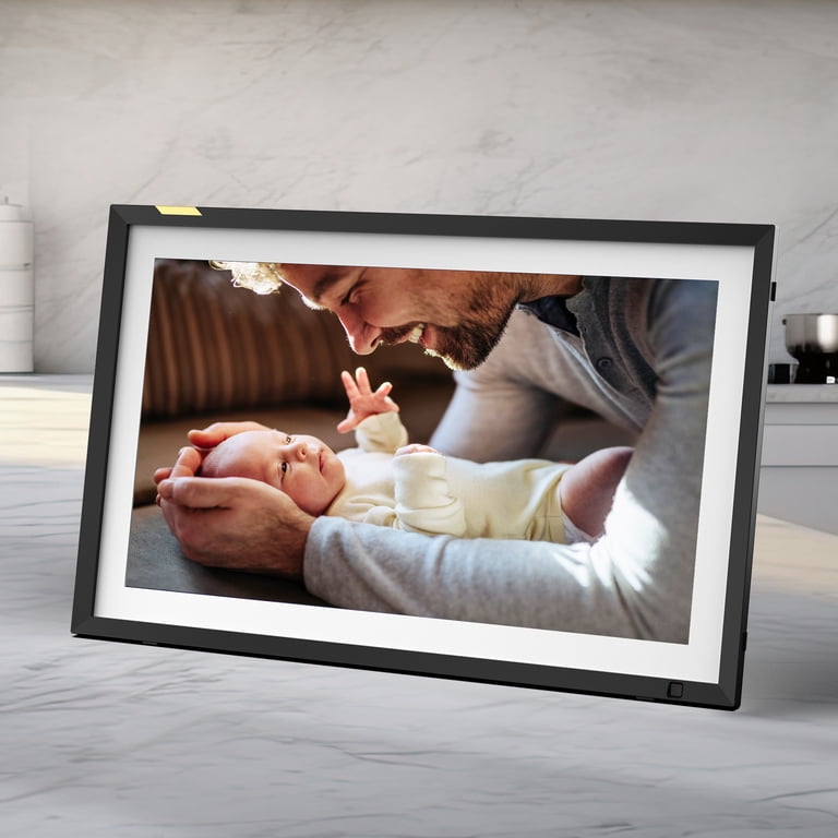Nixplay 15.6” Digital Touch Screen Picture Frame - Wi-Fi Display