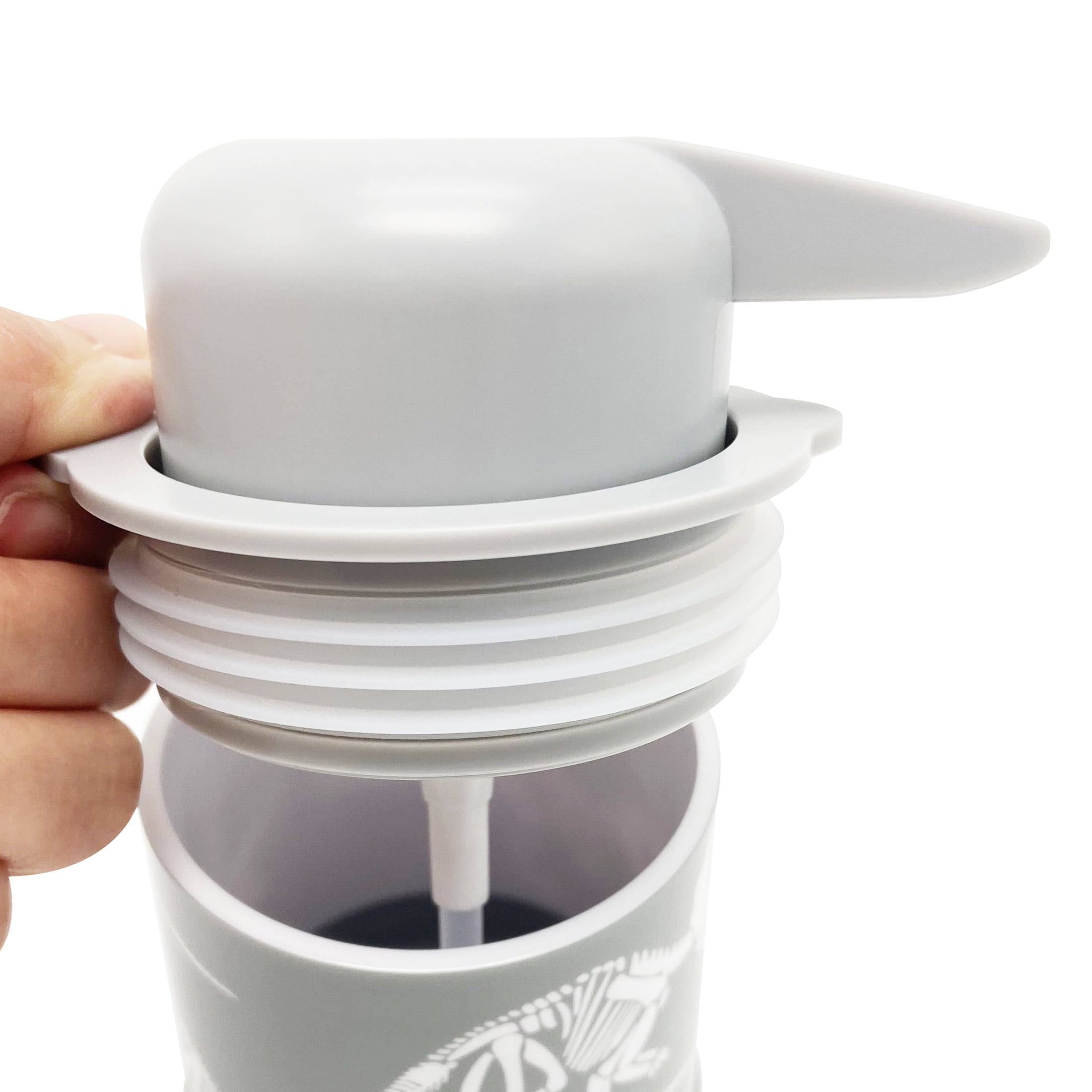 Your Zone Kids Dino Soap Pump with Non-Slip Bottom