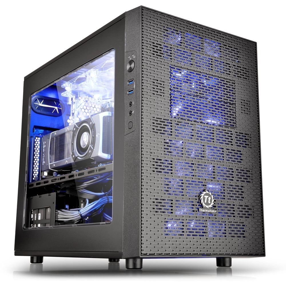 Thermaltake Core X1 ITX Cube Chassis Computer Case - Motherboard ...