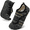 Black, variant on L-RUN Men Women Diabetic Shoes Adjustable Bedroom Slippers Warm Arthritis Edema Indoor Slippers