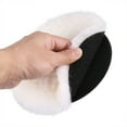 thumbnail image 3 of 2pcs 5 inch Wool Buffing Polishing Pads Bonnets Sanding On Car Buffer, 3 of 15