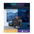 thumbnail image 3 of Proyector Xtellar 4k WiFi Profesional Android Color Negro, 3 of 5