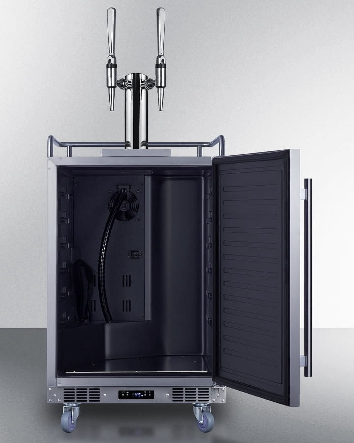 24" Wide Built-In Nitro Coffee Kegerator