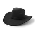 thumbnail image 4 of Sombrero de vaquero, sombrero para el sol, sombrero de viaje, sombrero parasol estilo western para exteriores, 4 of 6