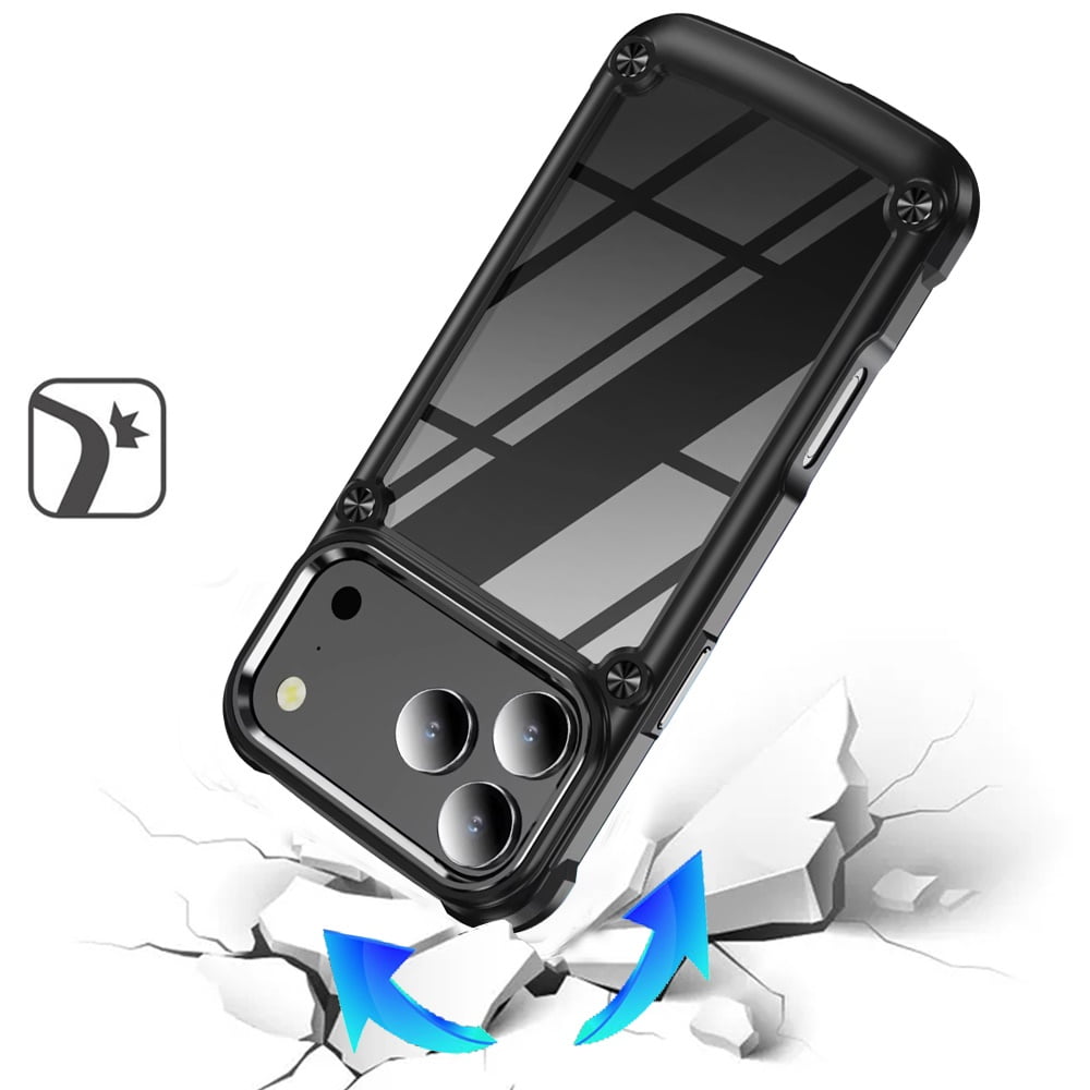 XPM for Apple iPhone 17 Pro Max Phone Case, Hybrid Transparent