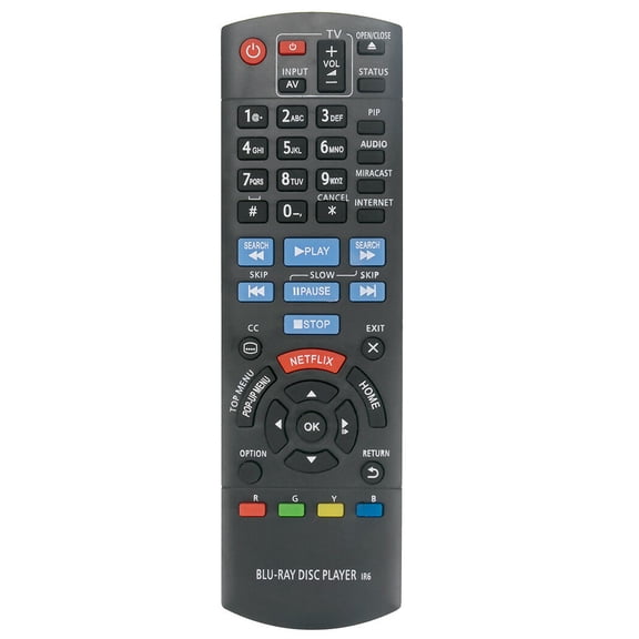 N2QAYB000953 Replace Remote for Panasonic DVD DMP-BDT360 DMP-BDT361 DMP-BDT460