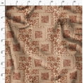 thumbnail image 3 of Soimoi Cotton Poplin Brown Fabric By the Yard - 42 Inch Wide -Florals Print Fabric - Elegant and Timeless Patterns for Fashion and Home Decor Printed Fabric, 3 of 6