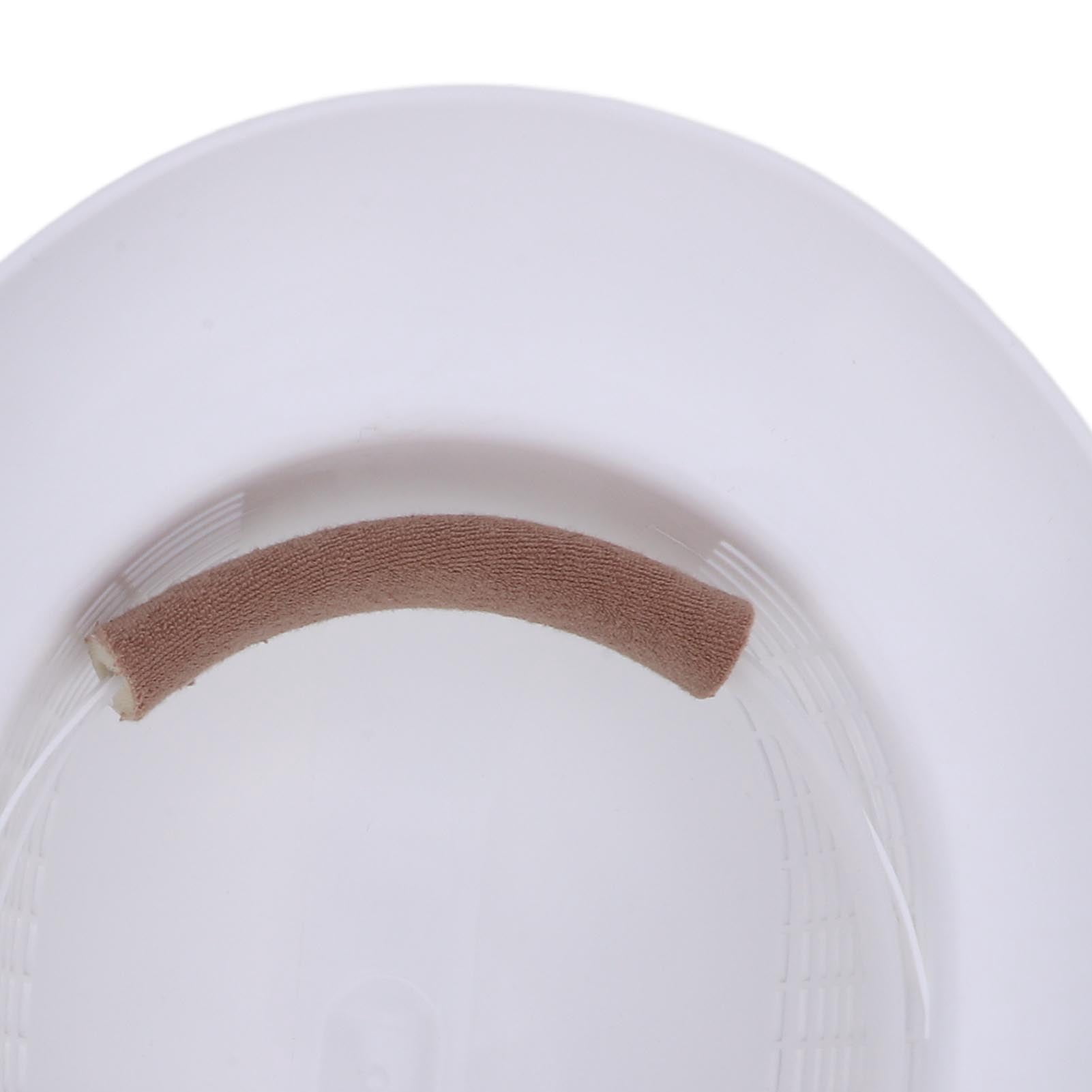 Nieyigj Protective Beekeeping Hard Hat Plastic Vented Beekeeper Tool Cap for Men Women White Color 1 Count Standard Size 13.58 inches / 34.5 cm Breathable Cooling Gear Equipment