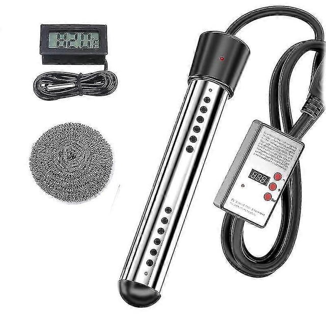 2500w Immersion Heater, Pool Heater Automatic Timer, Safe Pool Heating Immersion Heater, Perfect Tr