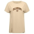 thumbnail image 2 of Women's Levelwear Khaki New York Islanders Desert Camo Influx Decoy T-Shirt, 2 of 3