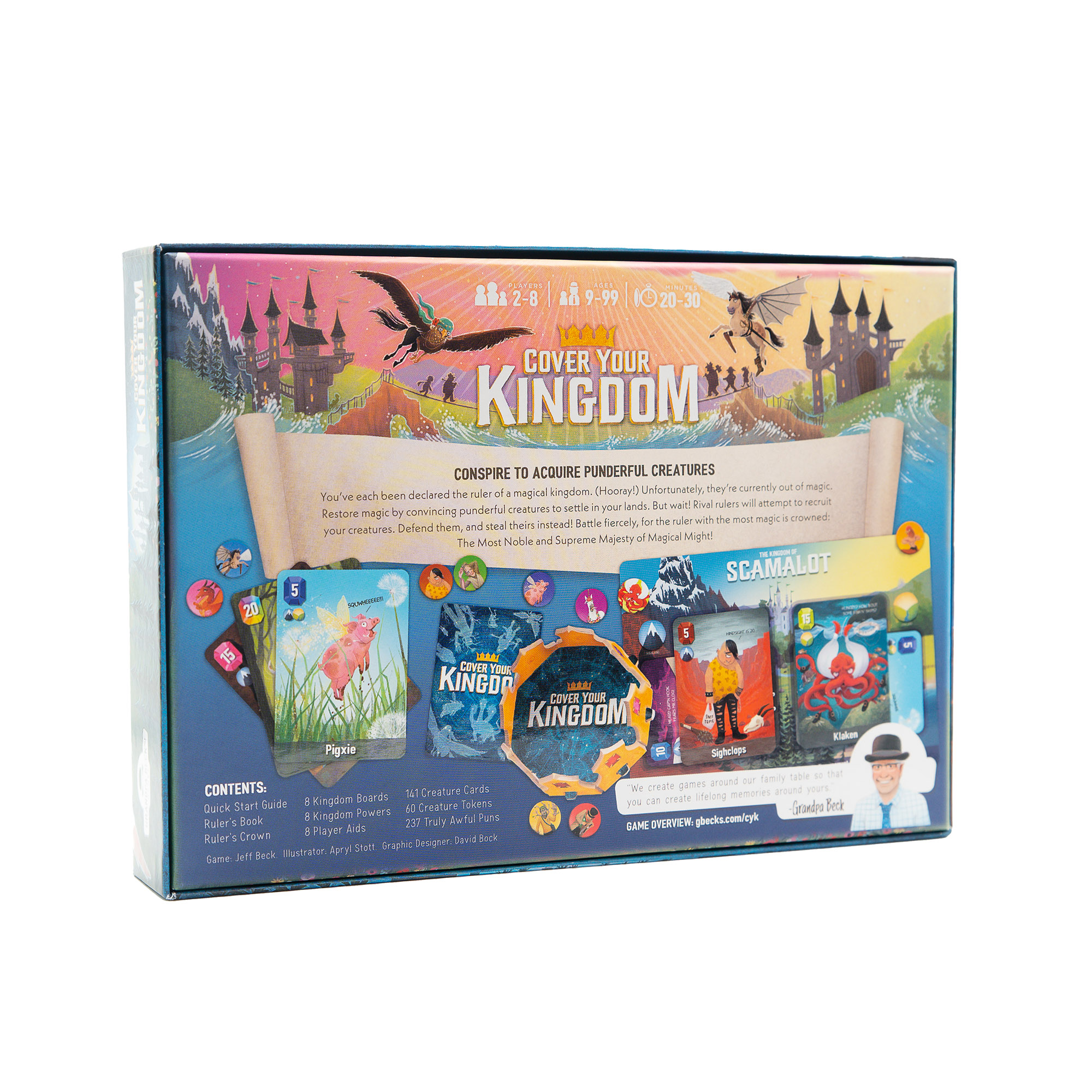 Cover Your Kingdom Board Game, by Grandpa Beck's Games - image 3 of 8