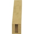 thumbnail image 4 of Ekena Millwork 3"W x 8"D x 12"H Valencia Rough Cedar Woodgrain TimberThane Knee Brace, Primed, 4 of 6