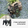 thumbnail image 3 of 3 Tube Waist Hanged Archery Target Quiver Oxford Cloth  Quiver with Adjustable Belt, 3 of 7