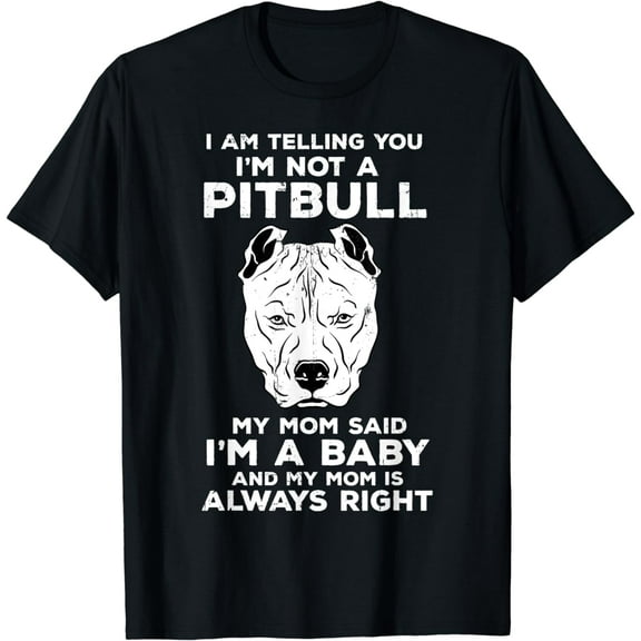 Pitbull Mom Pit Bull Terrier Dog Lover Owner Mommy Pibble T-Shirt