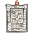 thumbnail image 5 of Wolf Blanket Wolf Decor Throw Blankets Cozy Fleece Flannel Blanket Plush Lightweight Blanket Wolf Gifts for Men Women Boys Girls Kids Teens Adults for Couch Sofa Bed 50"X60", 5 of 6