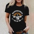 thumbnail image 3 of Disappointments All of You Jesus Graphic Tees for Women 2026 Summer Casual Short Sleeve Crewneck Funny Christian T Shirts, 3 of 4