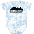 thumbnail image 3 of Inktastic Philadelphia Pennsylvania City Skyline Boys or Girls Baby Bodysuit, 3 of 5