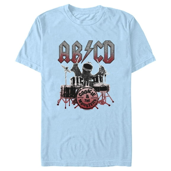 Men's Sesame Street AB/CD Cookie and the Monsters Graphic T-Shirt