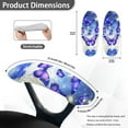 thumbnail image 3 of HELLHERO Butterfly Print Office Chair Armrest Covers Stretchable, Removable Armrest Protectors for Desk Chairs Computer Chairs Gaming Chair 2 Pcs, 3 of 7