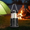 thumbnail image 4 of LED Camping Lantern Battery Powered 4-Pack Camping Flashlight Lantern for Power Outages, Portable Collapsible Hanging Lights Essential for Home Outdoor Hurricane Emergency Lamp Survival Kit Gear, 4 of 11