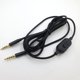 thumbnail image 3 of para Astro A10 A40 A30 Gaming Headset 3.5mm Audio AUX , Cable auxiliar 2M Smartphone Cable de sonido Black, 3 of 8