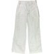 thumbnail image 1 of Free People Pantalones de pierna ancha informales de algodón para mujer, blanco, 0, 1 of 2