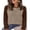 Brown and Beige, variant on WIHOLL Women's Long Sleeve Shirts Fashion Striped Raglan T-Shirt Casual Loose Fit Crewneck Pullover Top 2026 Fall Sweatshirts for Women
