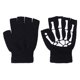 thumbnail image 5 of par de guantes de esqueleto de Halloween, guantes luminosos para fiesta, guantes de punto sin dedos, guantes cálidos de invierno, 5 of 7