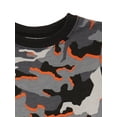 thumbnail image 3 of Garanimals Baby and Toddler Boy Long Sleeve Printed T-Shirt, Sizes 12M-5T, 3 of 4