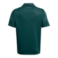 thumbnail image 4 of Polo de golf Under Armour Tech para hombre, Hydro Teal Pitch Grey, 4 of 5