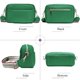 thumbnail image 2 of Bolso Bandolera Pequeño De Mujer En Piel Verdadera Verde, 2 of 4