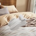 thumbnail image 1 of Almohada para piernas y s,Almohada ergonómica para dormir en la oficina con forma de y pierna,Suministros de cojines de apoyo para las s para un hogar Gris claro, 1 of 8