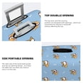 thumbnail image 5 of Vsdgher Cute Cartoon Corgi Print Luggage Cover Washable Suitcase Cover Protector Anti-scratch Suitcase cover Fits 18-32 Inch Luggage, 5 of 8