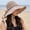 Khaki, variant on Hat Lady Sun Sun Visor Lady Wide Brim Hat Hat Spring And Summer Sun Chin Strap Bow Small Face Effect Sun Travel Outd Womens Swim Hat Pong Hats Boy Beach Hat Hard Hat with Retractable Visor Unchained