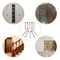 thumbnail image 6 of Furniture Repair Crayons Wax Filler Stick, 5Pcs Touch Up Pen Markers, Light Gray Oak, 6 of 6