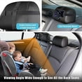 thumbnail image 2 of Baby Car Mirror 1080p 4.3 Inch Baby Car Camera Night Vision Safety Car Seat Mirror Cameras Monitored Mirrors With Wide Crystal Clear View Adjustable A, 2 of 4
