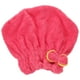 thumbnail image 1 of EeaseMX Gorra linda para secar el cabello del Bowknot Gorro de baño de vellón de coral Gorro de baño elástico (Rosa Roja), 1 of 8