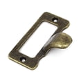 thumbnail image 3 of Office Library File Drawer Tag Frame Label Holder Pull Handle 48mm x 35mm 5Pcs, 3 of 4