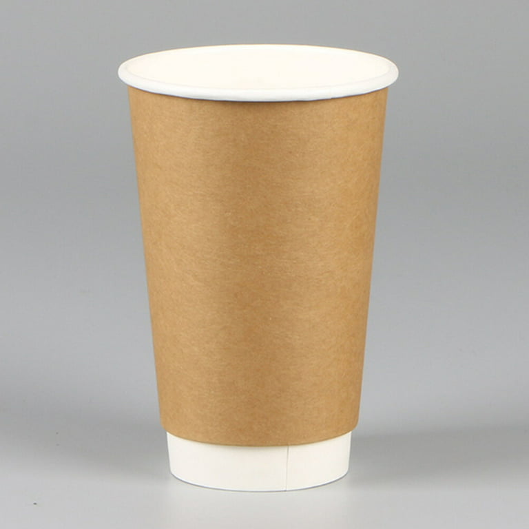 Coffee Cup 16 oz Double Wall Kraft Paper - 500 Pack (261378)