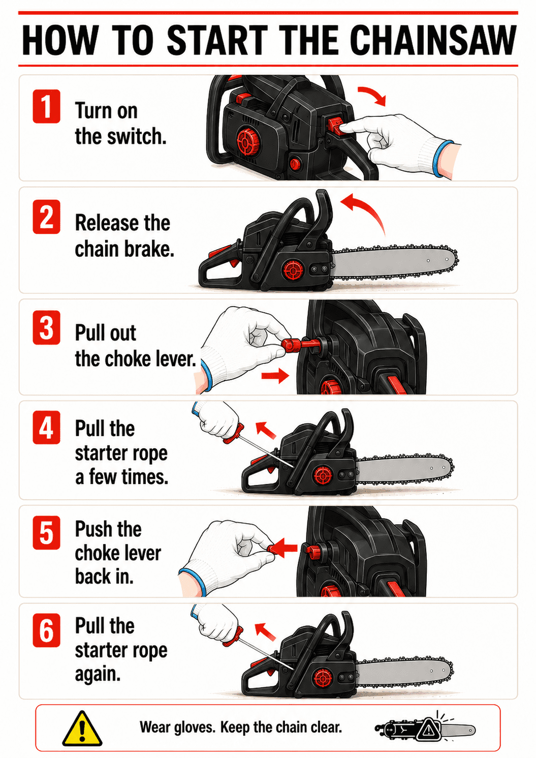 TOPTENG Gasoline Chainsaw with 22 in. Bar 62CC Engine 2-Cycle Gas Powered Chainsaw for Farm/Garden/Ranch/Firewood
