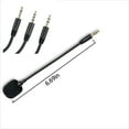 thumbnail image 3 of Preplabs 3.5mm Plug External Microphone, Headset Mic for Phone PC, 1-Piece Audio Recording Accessory for Mobile Phone PC Laptop Black One, 3 of 4
