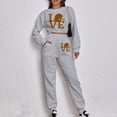 thumbnail image 1 of Puntoco Suéter Con Capucha Sólido Para Mujer Top Con Cremallera Corta Pantalones Casuales Conjunto Con Capucha De Manga Larga De Dos Piezas Puntoco Puntoco-5625, 1 of 4