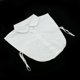 thumbnail image 3 of Blusa de algodón retro con cuello falso y desmontable para mujer Cuello cuadrado blanco, 3 of 9