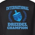 thumbnail image 3 of Inktastic Dreidel Champion Hanukkah with Blue Laurels Adult Sweatshirt, 3 of 4